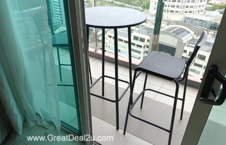 Balcony Living Room City Residence Corner Unit 02 63 Balcony City Residence Penang