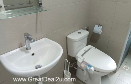 Common Bathroom City Residence Corner Unit 03 159 Bathroom Living Room - City Residence Tanjong Tokong Penang