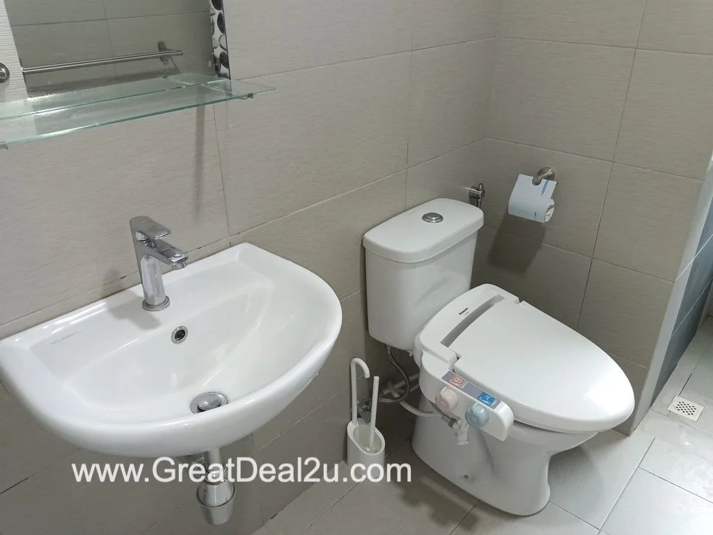 Bathroom Living Room - City Residence Tanjong Tokong Penang