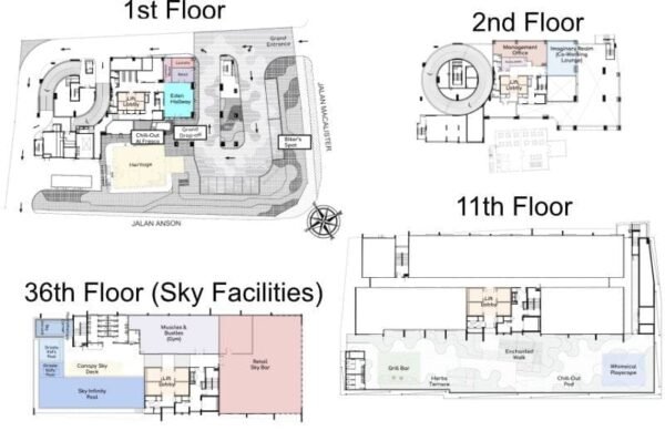 22Macalisterz @ Georgetown Penang Malaysia 4 Facilities @ 22 Macalisterz Penang