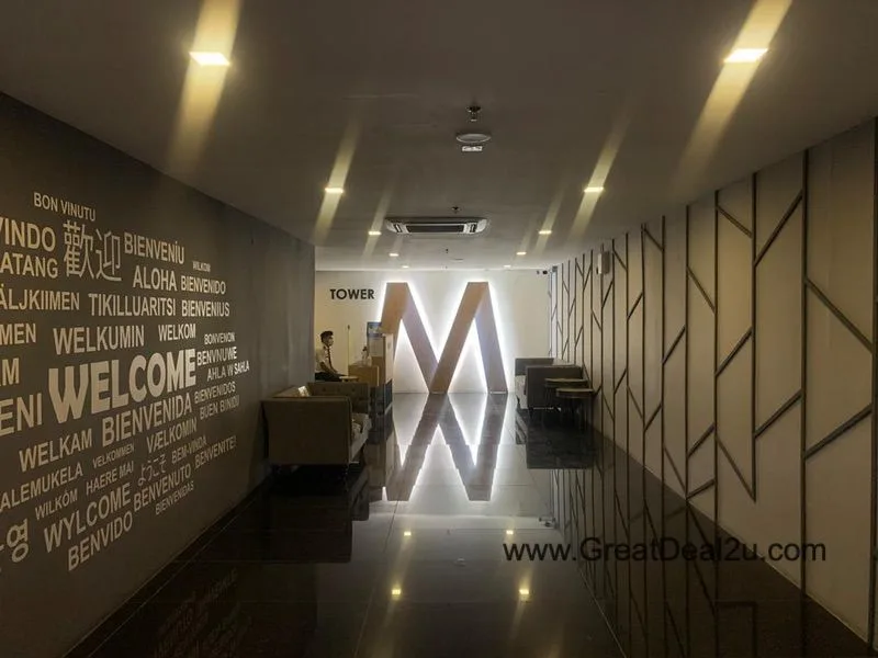 Lobby M Tower @ Empire City 02 13 M Tower Empire City Lobby