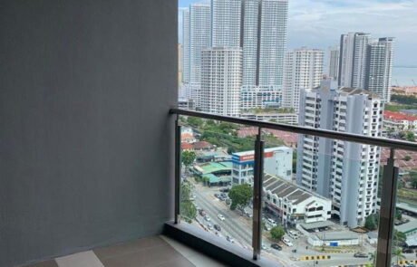 Master Bedroom City Residence Corner Unit 04 113 Balcony Master Bedroom City Residence Tanjong Tokong