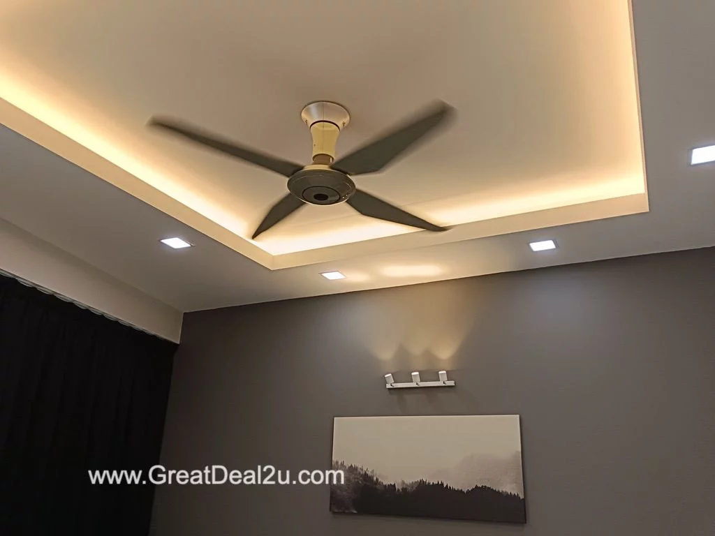 Ceiling Fan @ Master Bedroom City Residence