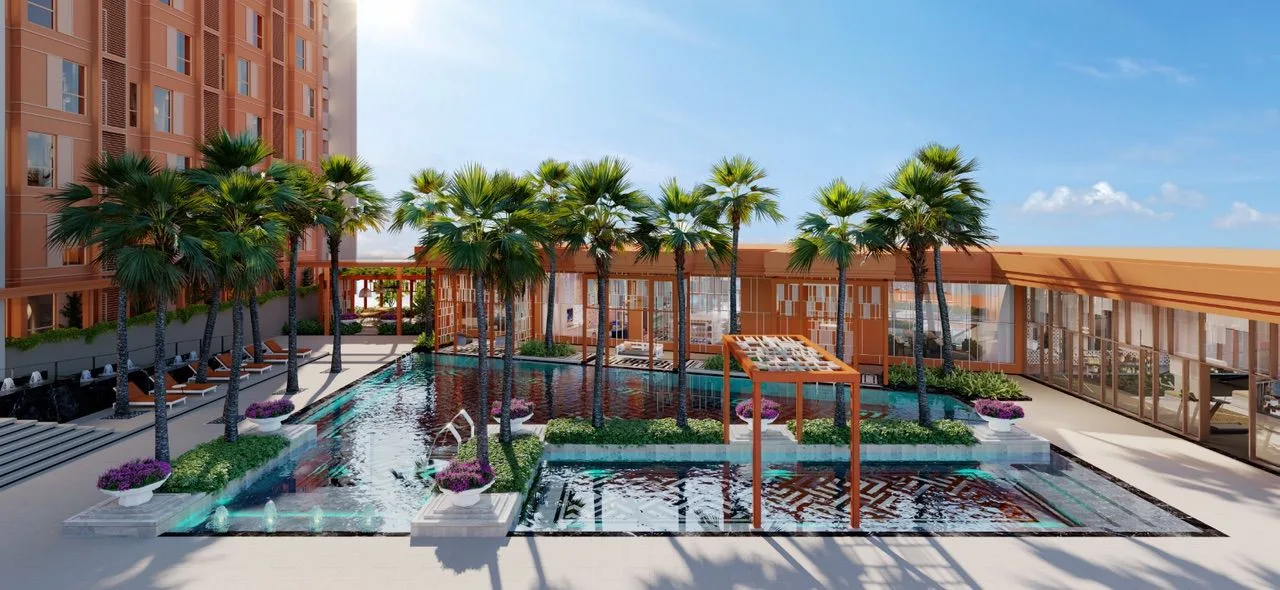 Swimming Pool @ Qubaz Suites