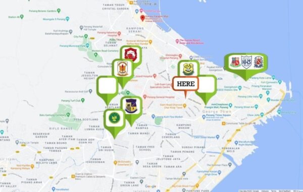 Secondary Schools within 5km - 22 Macalisterz Penang